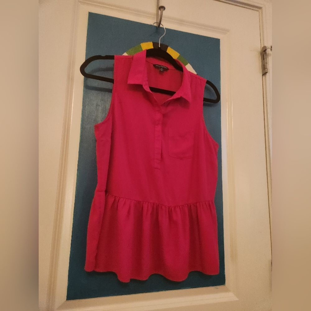 AMERICAN EAGLE OUTFITTERS Sleeveless Pink Top-M
